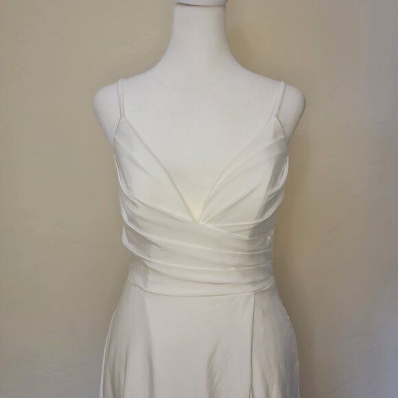 Lulus Choose Your Love White Sleeveless Maxi (Bridal), #1492696, Sz 4, $82 - Picture 5 of 9